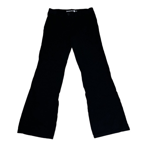 Betabrand Black Yoga Pants Black Leggings Flare Size M - Picture 5 of 13